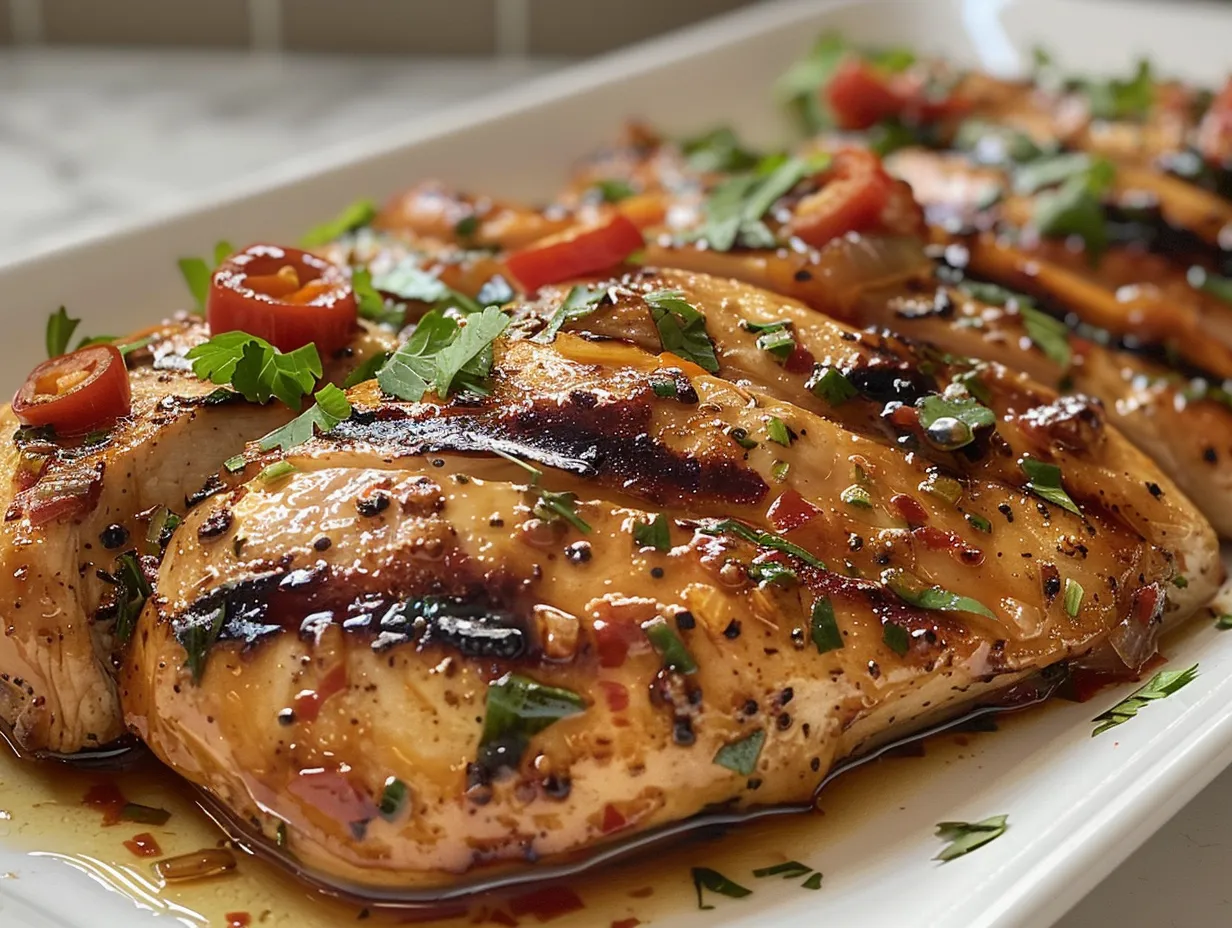 Appetizing Dish of Mediterranean Chicken