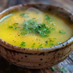 Bowl of Steaming Italian Penicillin Soup