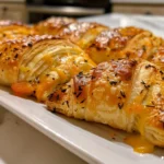 Cheesy Veggie Crescent Bites Appetizer