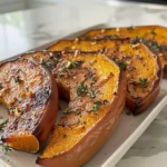 Close-up of Roasted Honeynut Squash