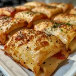 Crispy Air Fryer Pizza Rolls Ready to Eat