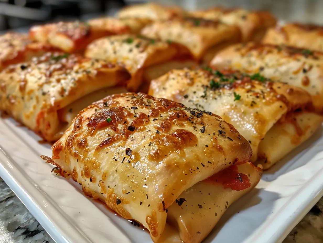 Crispy Air Fryer Pizza Rolls Ready to Eat