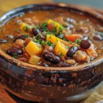 Delicious Black Bean Butternut Squash Stew