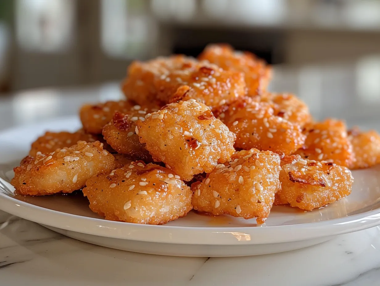 Platter of delicious homemade fire crackers