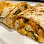 Delicious Jalapeno Popper Chicken Wraps