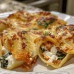 Delicious Spinach and Ricotta Stuffed Shells