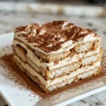 A Tower of Gingerbread Tiramisu