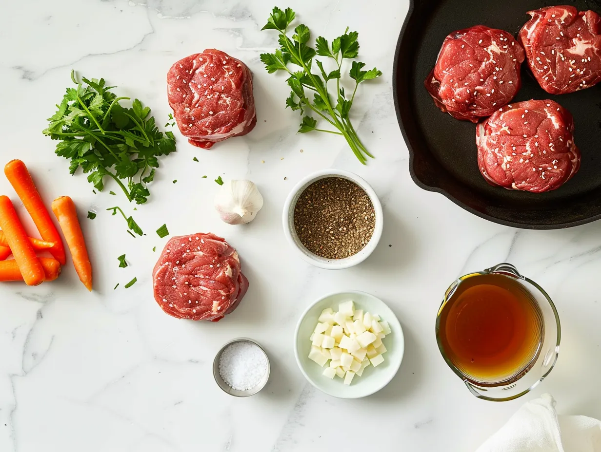 Big Mac wrap ingredients: ground beef, tortillas, lettuce, pickles, cheese, and Big Mac sauce.