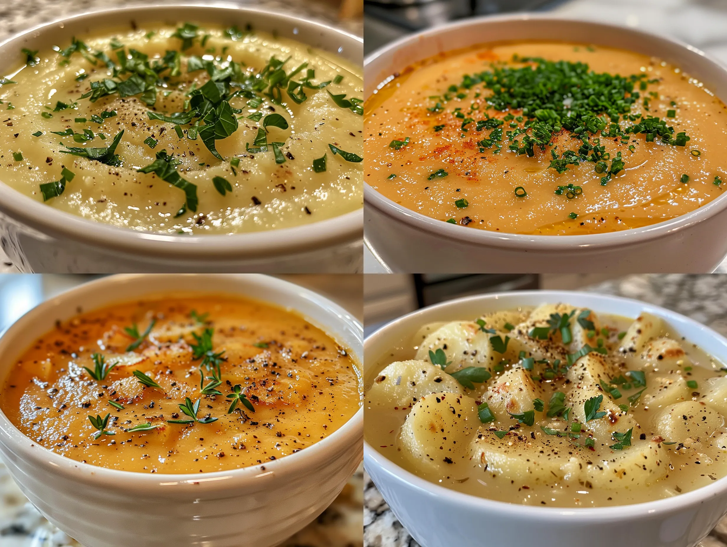 Bowl of Delicious Potato Soup
