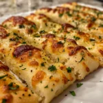 Cheesy Garlic Breadsticks Appetizer