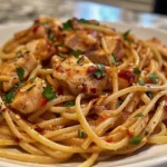 Cowboy Chicken Linguine Display