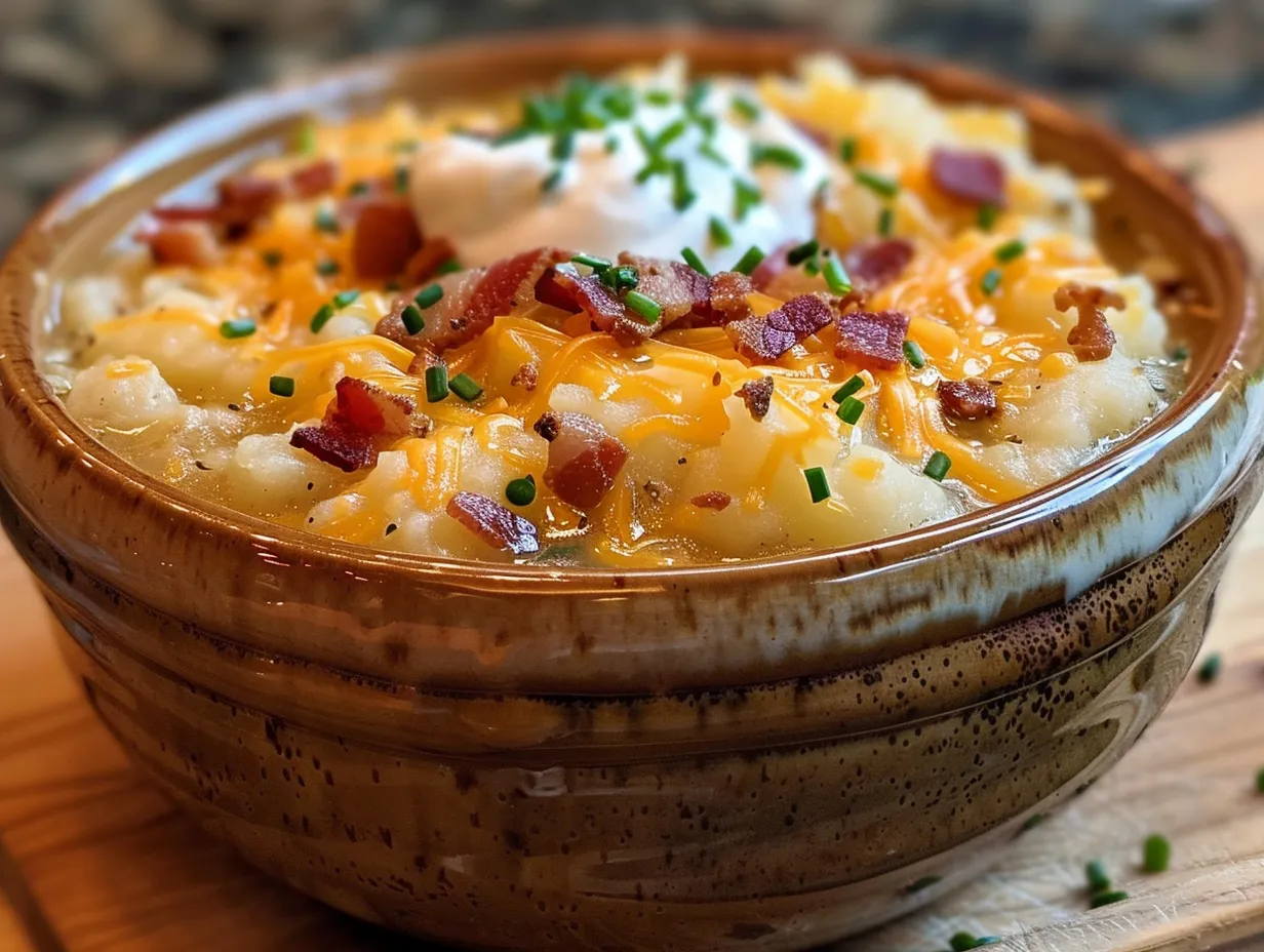 Creamy Loaded Baked Potato Soup
