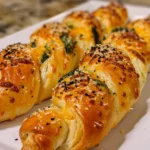 Delicious Cheesy Spinach Parmesan Twists