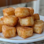 Golden Air Fryer Churro Bites