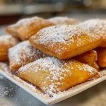 Golden Vanilla Beignets Ready to Eat