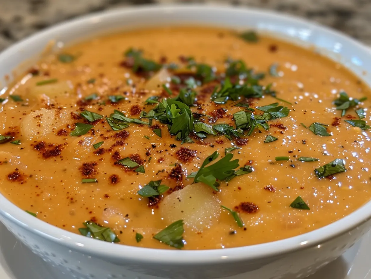 Hearty Bowl of Cajun Potato Soup