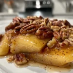 Honeycrisp Apples with Butter Pecan Topping Delight