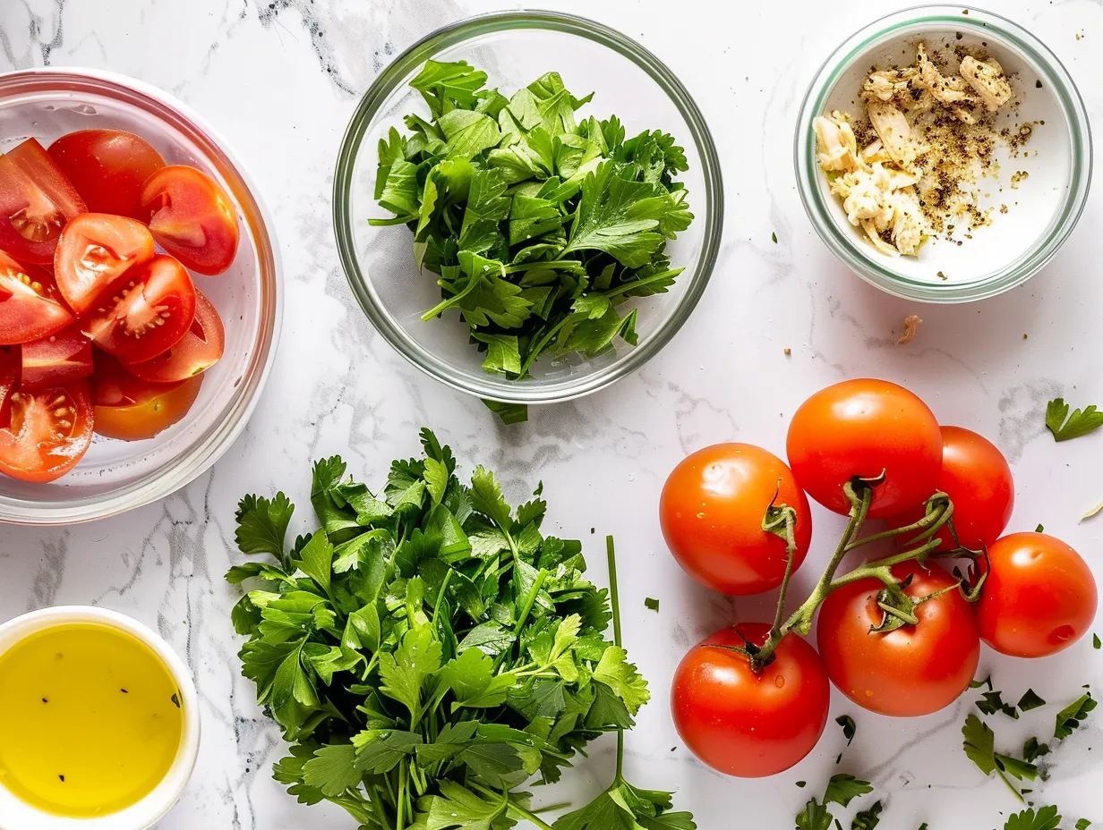Ingredients needed to make Rotisserie Chicken Salad
