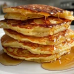Light and Fluffy Cottage Cheese Pancakes