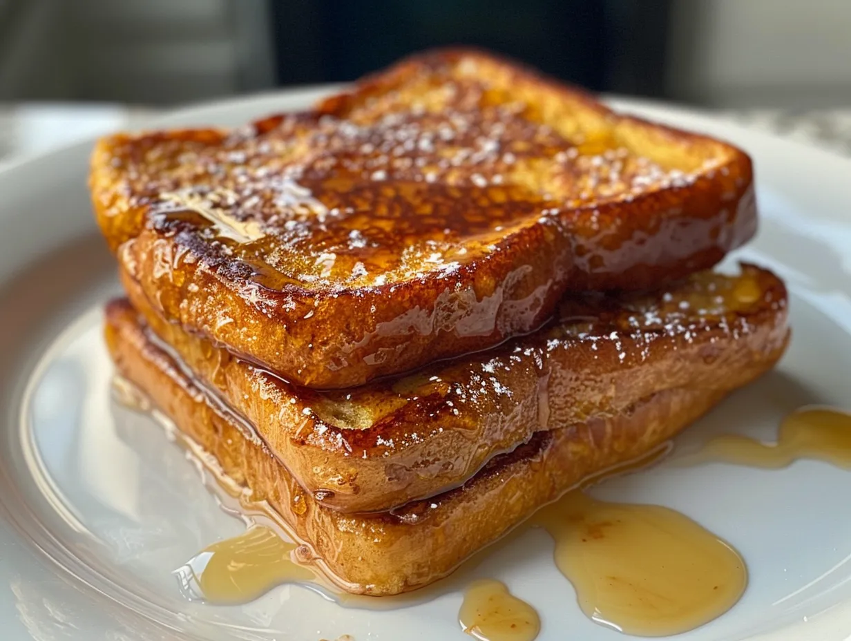 Pumpkin French Toast Stack