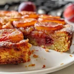 Simple Plum Cake Display
