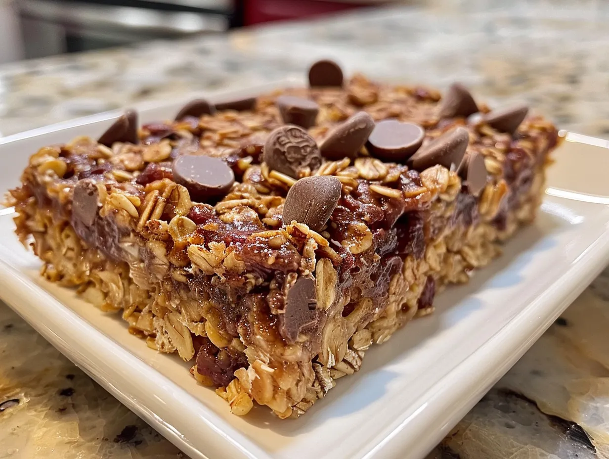 Appetizing Baked Oats Fresh from the Oven