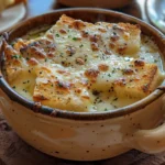 Classic French Onion Soup close-up