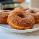 Delicious Homemade Pumpkin Cinnamon Sugar Donuts