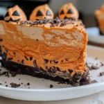 Delicious No Bake Halloween Cheesecake