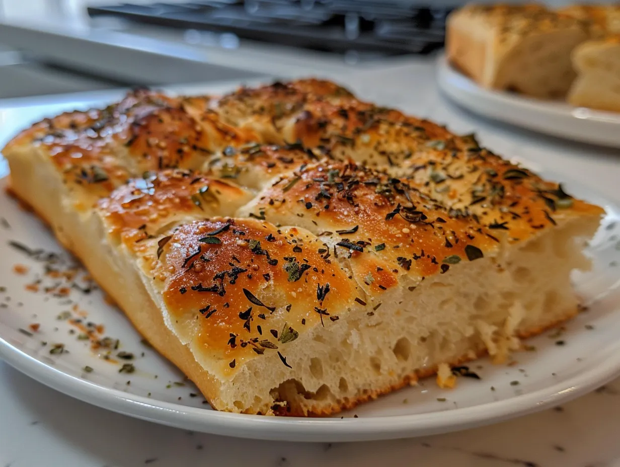 Delicious Overnight No Knead Focaccia
