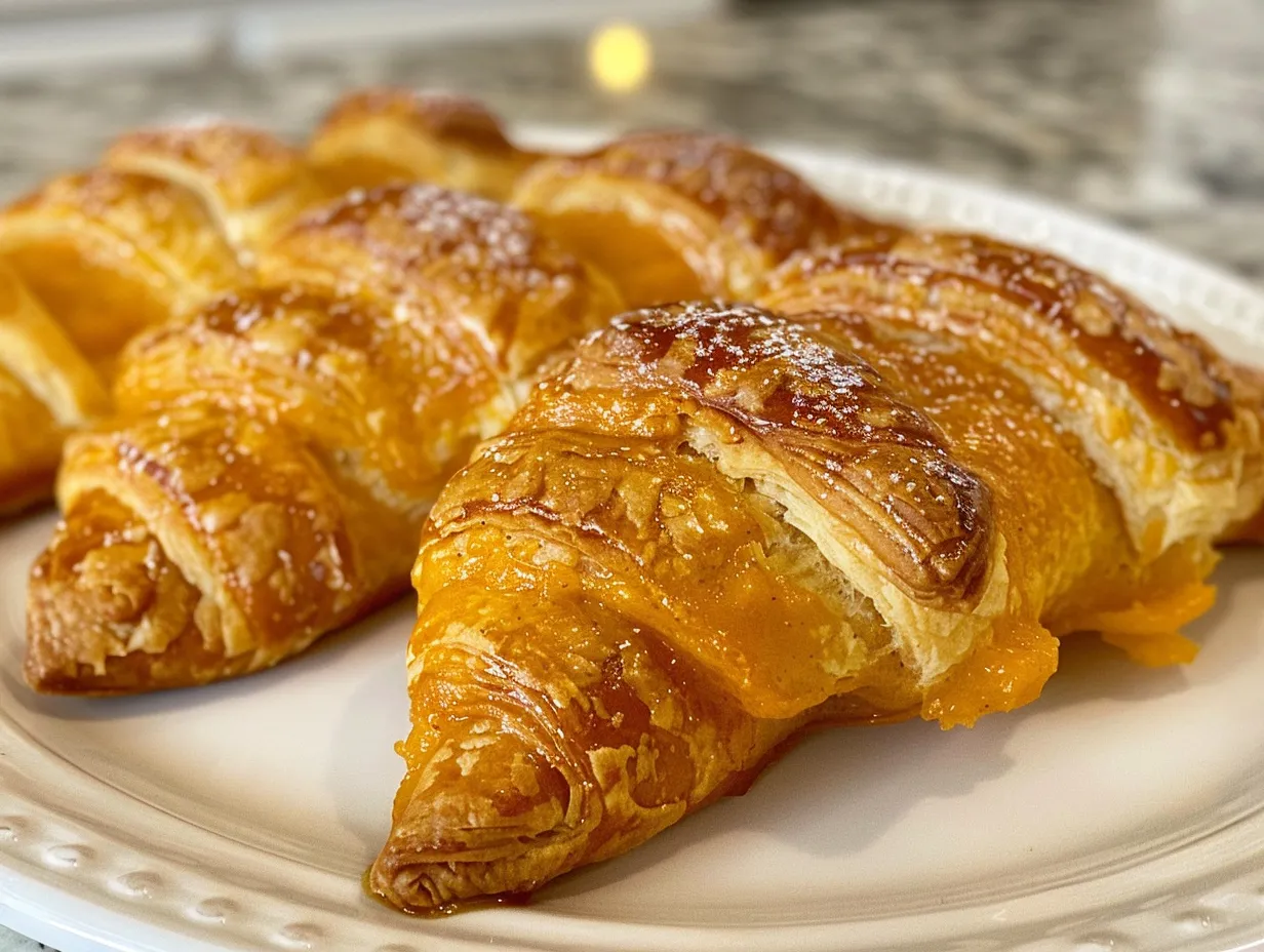 Delicious Pumpkin Pie Crescents