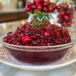Delicious Spiced Cranberry Sauce