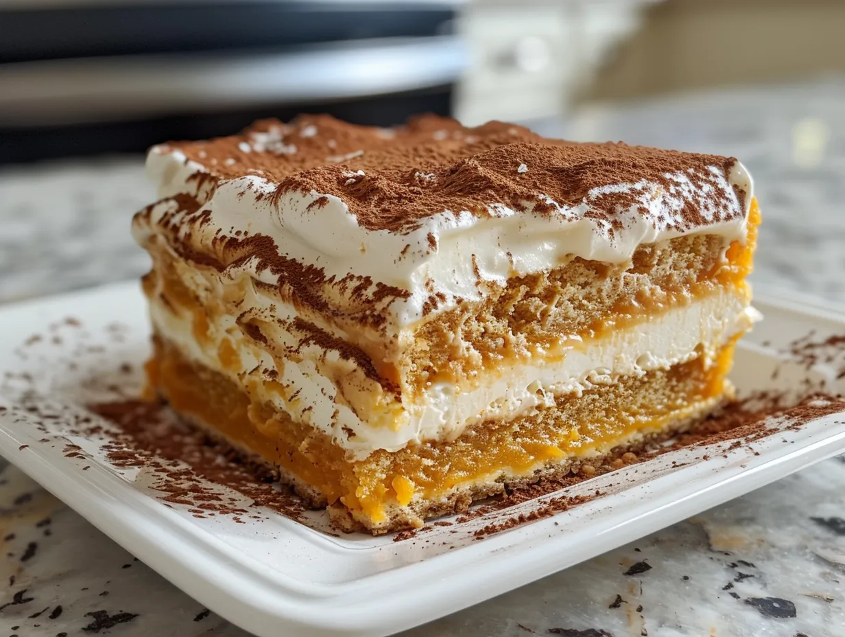 Delightful Pumpkin Tiramisu Layers