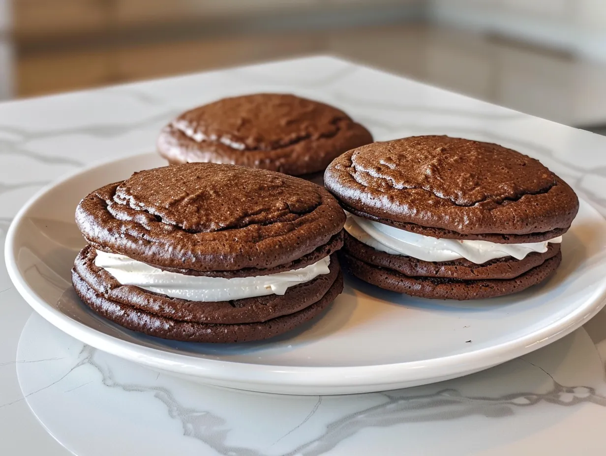 Festive Halloween Whoopie Pies Displayed
