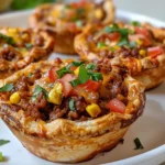 Ghost Mini Taco Pies on Display
