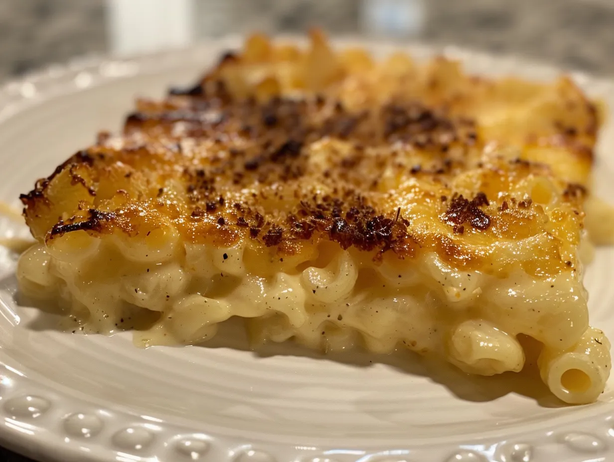 Golden Southern Baked Mac and Cheese