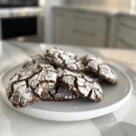 Halloween Crinkle Cookies Display