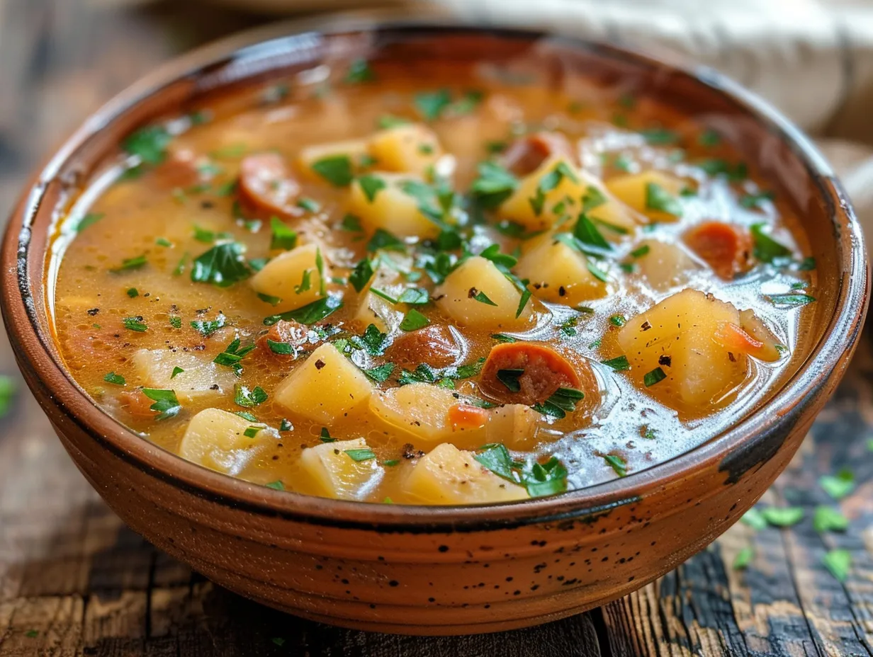 Hearty Spanish Potato Soup
