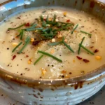 Homemade Roasted Garlic Potato Soup