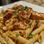 Mouthwatering Sun Dried Tomato Chicken Pasta