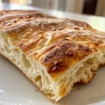 No-Knead Panini Bread Fresh from the Oven