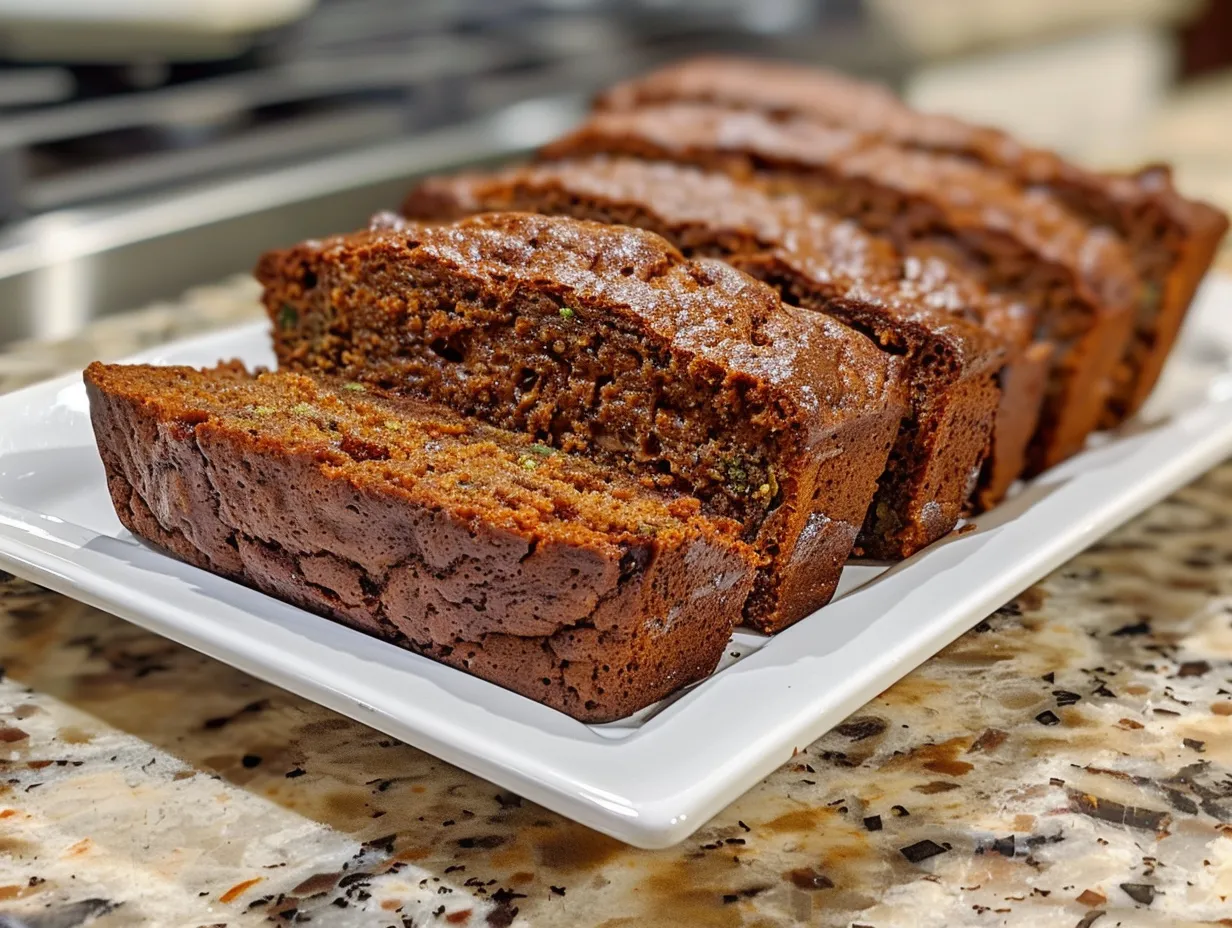 Pumpkin Zucchini Bread Display