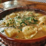Warm and Comforting Ravioli Soup