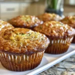Zucchini Banana Bread Muffins Display