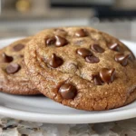 Zucchini Chocolate Chip Cookies Freshly Baked