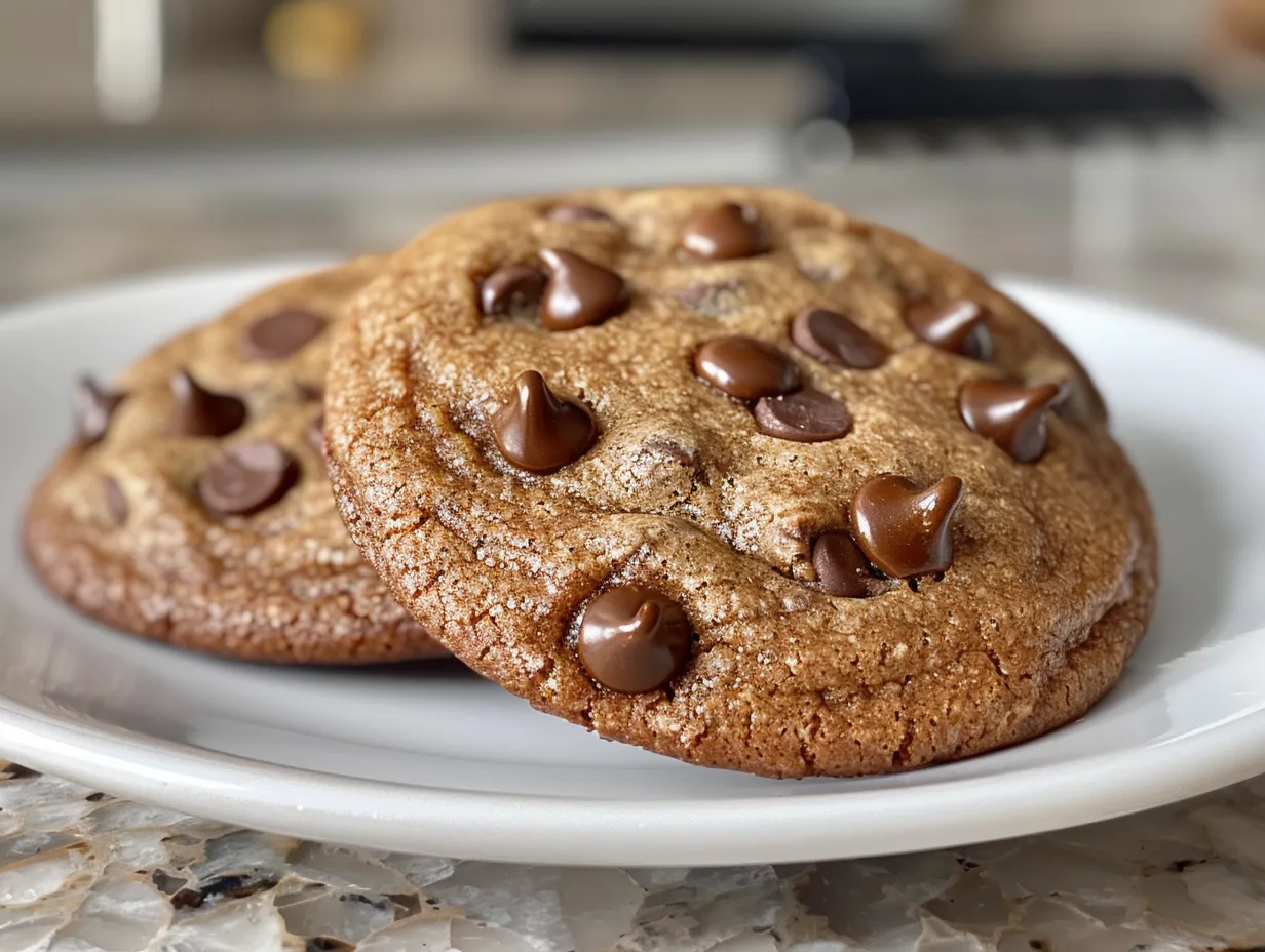 Zucchini Chocolate Chip Cookies Freshly Baked