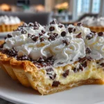 Chocolate Chip Cannoli Pie