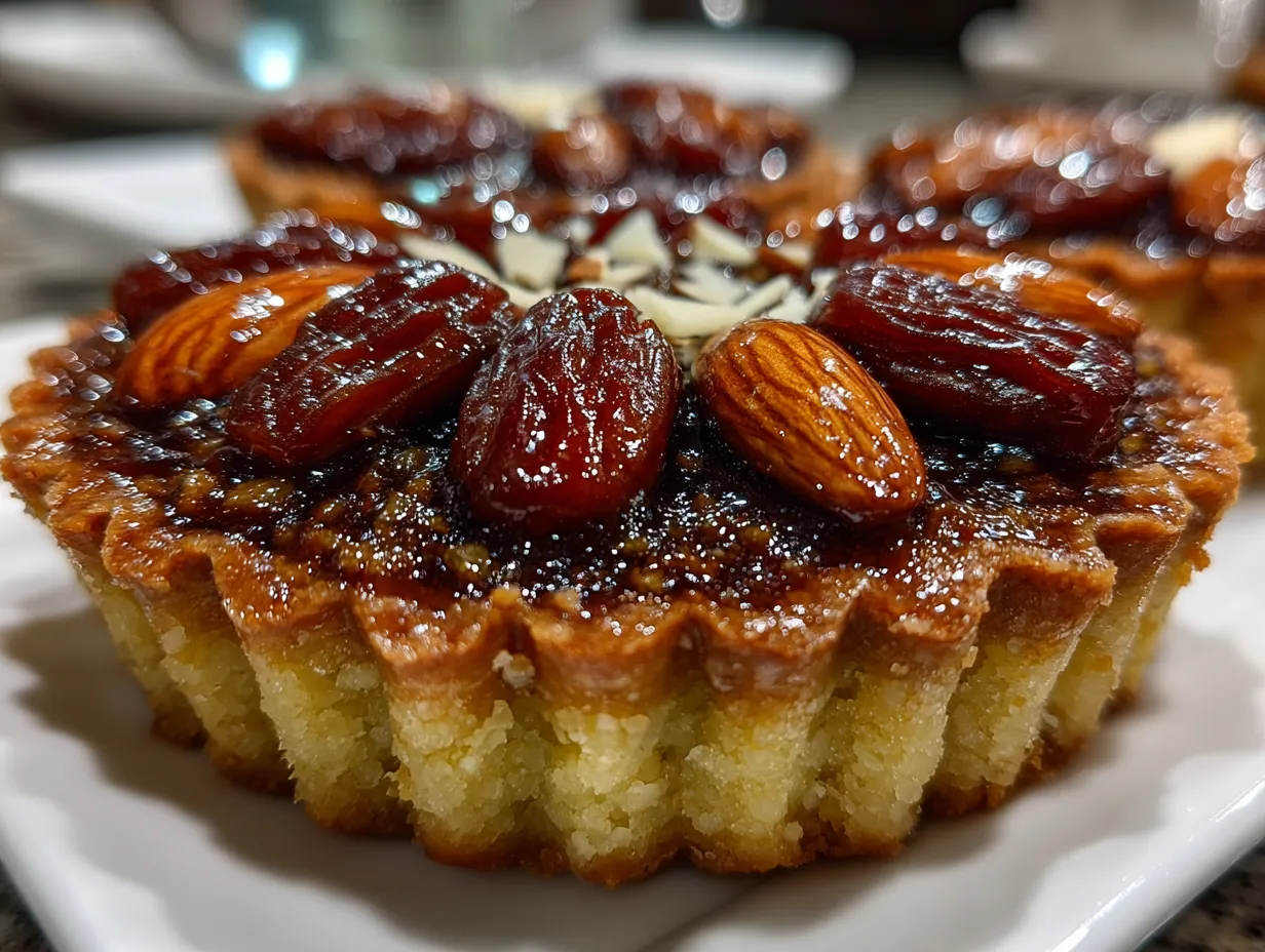 Delicious Almond Medjool Date Tart