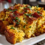 Delicious Bacon Cornbread Stuffing