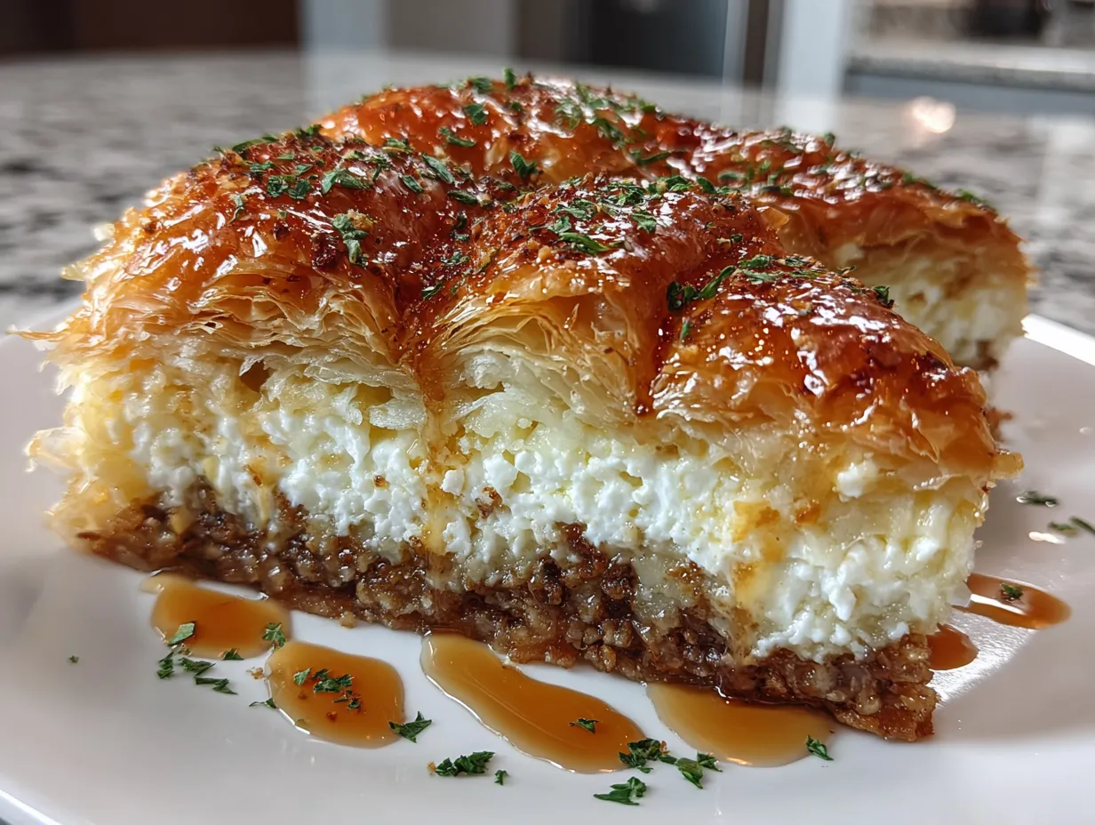 Delicious Baklava Cheesecake Phyllo Cookies